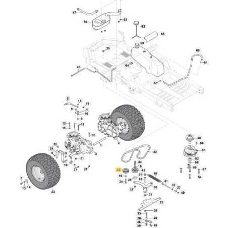 ORIGINAL STIGA PULLEY - 118830325/0 | NewgardenParts.com