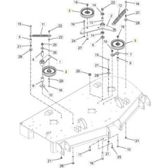 ORIGINAL STIGA RIEMENSCHEIBE – 118830801/0 | NewgardenParts.com