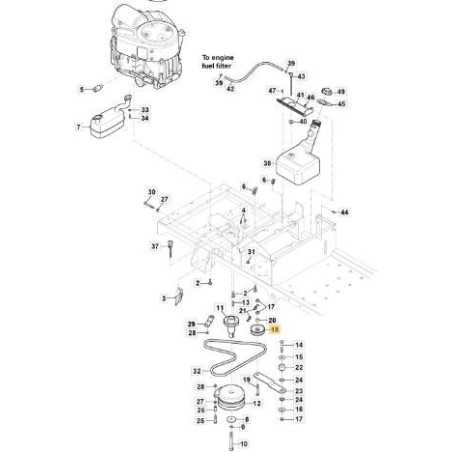 ORIGINAL STIGA RIEMENSCHEIBE – 118830171/0 | NewgardenParts.com