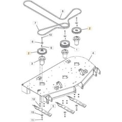 POULIE STIGA ORIGINALE - 118830800/0 | NewgardenParts.com