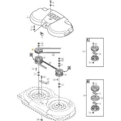 POULIE STIGA ORIGINALE - 1134-4988-01 | NewgardenParts.com