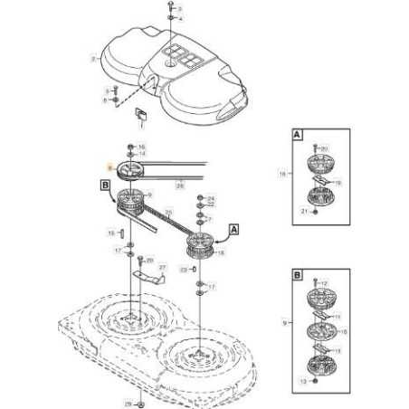 ORIGINAL STIGA PULLEY - 1134-4988-01 | NewgardenParts.com