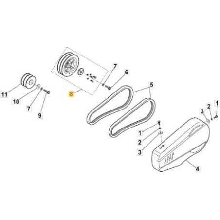 ORIGINAL STIGA PULLEY - 118802846/0 | NewgardenParts.com