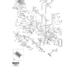 POULIE STIGA ORIGINALE - 1319-1640-01 | NewgardenParts.com