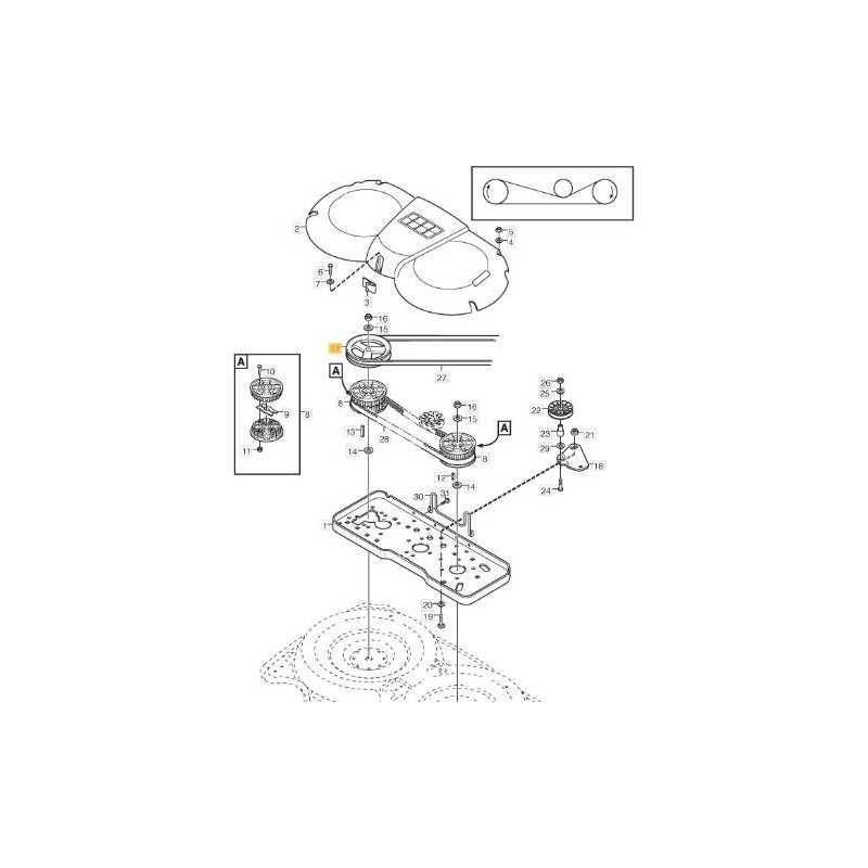 VILLA-RIEMENSCHEIBE 107M,D.163,5MM. ORIGINAL STIGA – 1134-4732-01