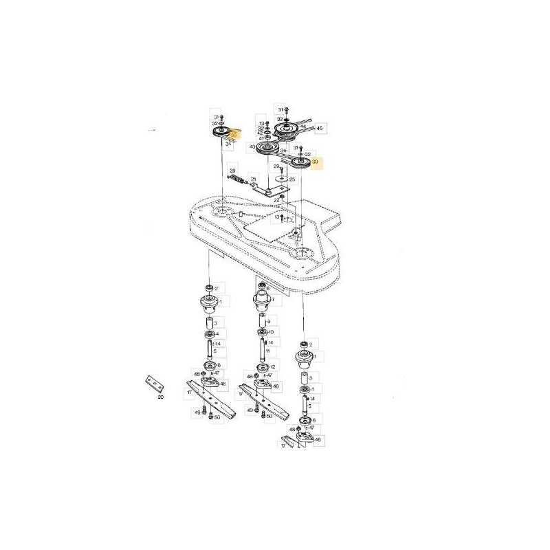 PULLEY X 110S ORIGINAL STIGA - 1134-1285-01