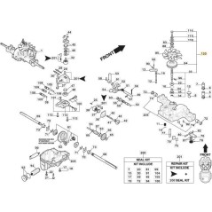 KIT EJE BOMBA STIGA ORIGINAL - 1139-1725-01 | NewgardenParts.com