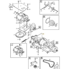 REAR AXLE ORIGINAL STIGA KIT - 1134-7760-01 | NewgardenParts.com