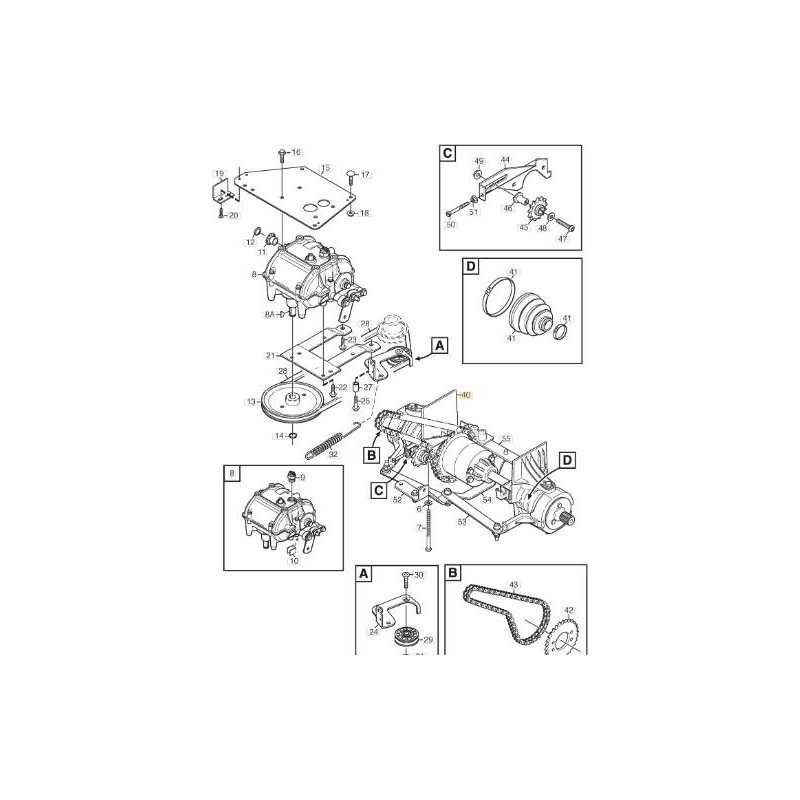 ASSE POSTERIORE KIT ORIGINALE STIGA - 1134-7760-01