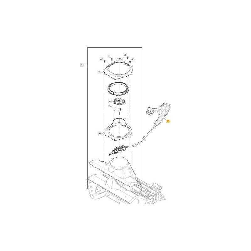 TELECOMANDO, SCIVOLO ROT. STIGA ORIGINALE - 1812-2604-01