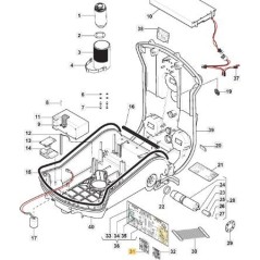 RICEVITORE (RX-C1) ORIGINALE STIGA - 112600264/0 | NewgardenParts.com