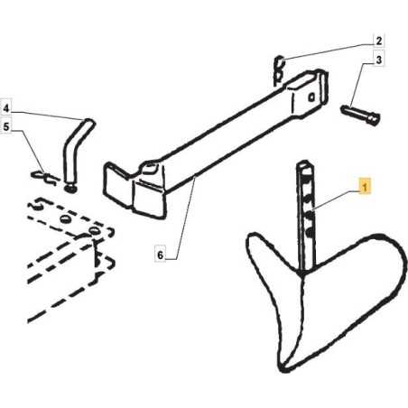 ARATRO rincalzatore ORIGINALE STIGA - 1483-2294-01 | NewgardenParts.com