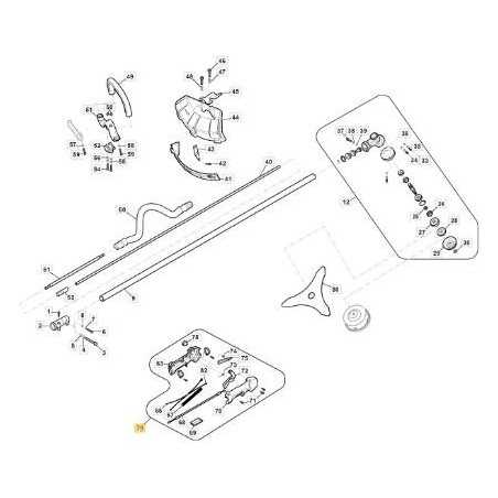 ORIGINAL STIGA RECHTER GRIFFBAUGRUPPE – 118803852/0 | NewgardenParts.com