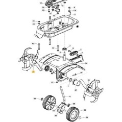 ROTOR ASSY-RIGHT ORIGINAL STIGA - 1483-2055-01 | NewgardenParts.com