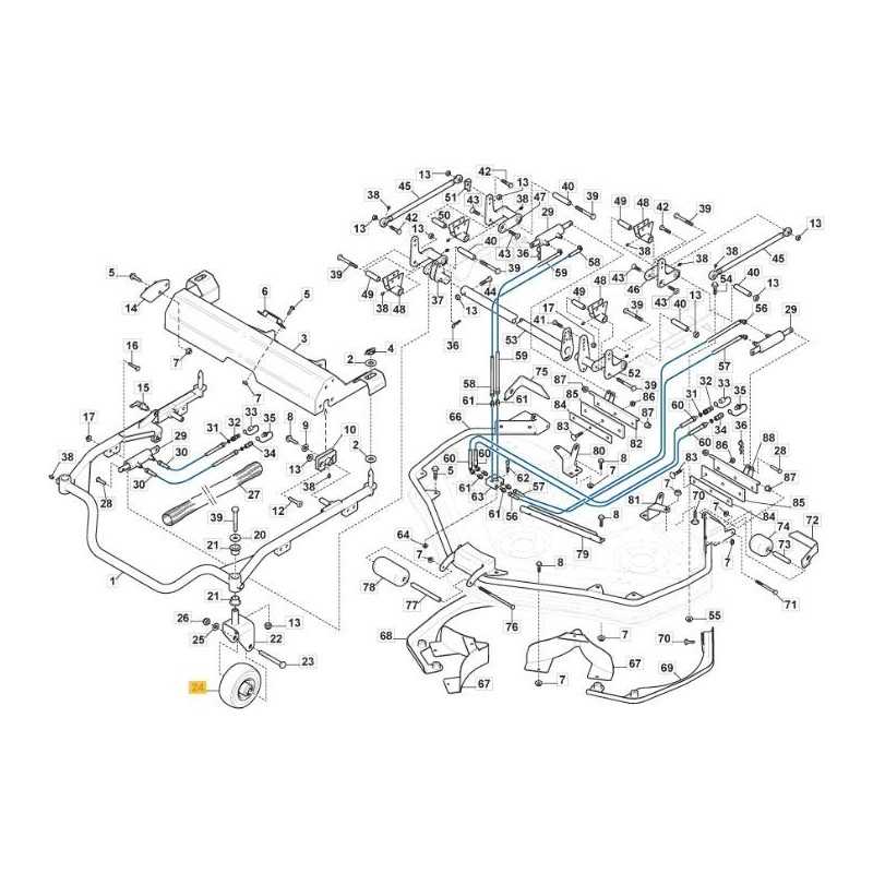 Rueda con rodamientos 230mm tractor de césped ORIGINAL STIGA 1135-3394-01