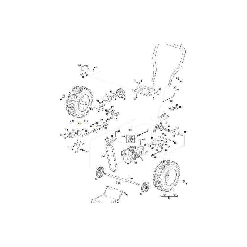KOMPLETTES RAD RECHTS 16*6,5-8 ORIGINAL STIGA - 118821116/0