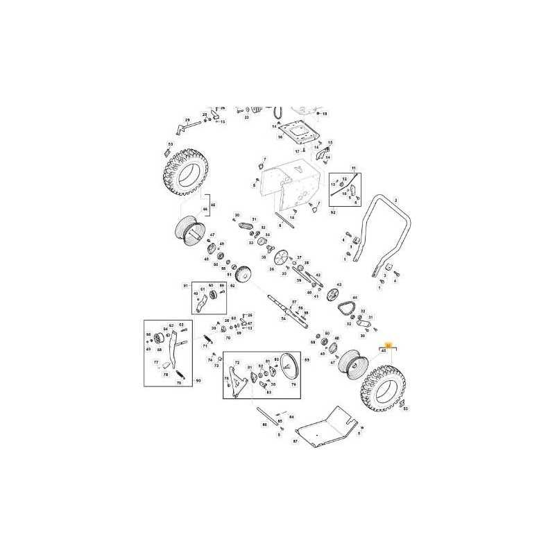 KOMPLETTES RAD LINKS ORIGINAL STIGA - 118821098/0