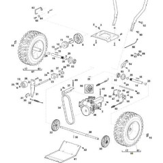 KOMPLETTES RAD SX 16*6,5-8 ORIGINAL STIGA - 118821117/0 | NewgardenParts.com