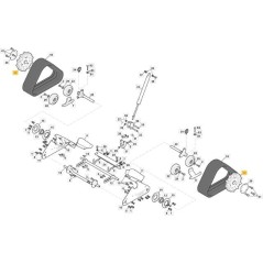 TRACK SPROCKET SNTH 760 ORIGINAL STIGA - 323680500/0 | NewgardenParts.com