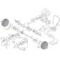 KOMPLETTES RECHTES RAD 16*4,8-8 - ST5266PB ORIGINAL STIGA - 118820582/0