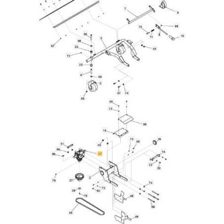 BOITE DE VITESSES ORIGINALE STIGA - 1319-1856-01 | NewgardenParts.com