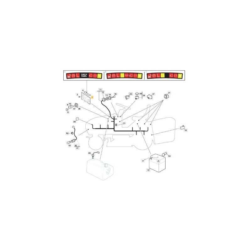 ELEKTRISCHE PLATTE 8 LEDs MIT FRIZ. TC (ISO) ORIGINAL STIGA – 125722441/0