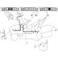 ELECTRICAL BOARD 8 LED S/CLUTCH GGP ORIGINAL STIGA - 125722412/1