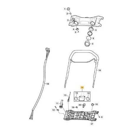 ORIGINAL STIGA LED HEADLIGHT ELECTRONIC BOARD - 118820608/0 | NewgardenParts.com
