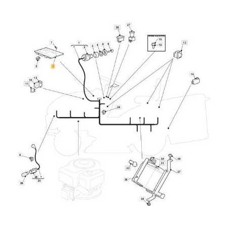 ELECTRONIC BOARD NJ92 (6 LED) ISO ORIGINAL STIGA - 125722442/0 | NewgardenParts.com