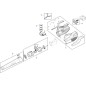 ELECTRONIC BOARD SAB 500 AE ORIGINAL STIGA - 118810811/0
