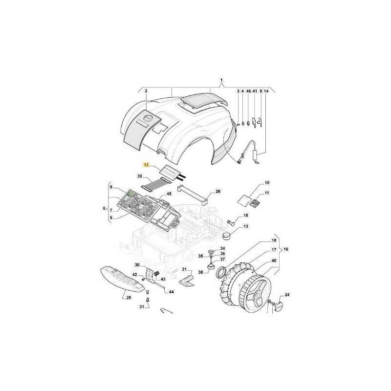 ORIGINAL STIGA HUB BOARD - 112600360/0