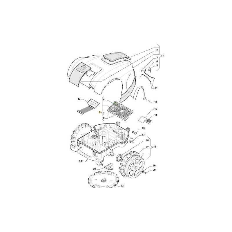 CARTE M.AM2000 BROSSES 10A NO FW REV2 ORIGINAL STIGA - 112600249/0