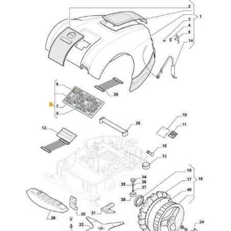 SCHEDA MADRE AC 225S (L30 Brushless) ORIGINALE STIGA - 112600144/1 | NewgardenParts.com