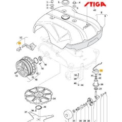 CARTE DE LEVAGE ORIGINALE STIGA - 112600255/0