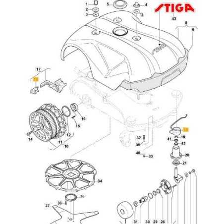 ORIGINAL STIGA LIFTING CARD - 112600255/0 | NewgardenParts.com