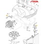 SCHEDA SOLLEVAMENTO ORIGINALE STIGA - 112600255/0