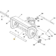 LAME DE RACLEUR 28 ORIGINAL STIGA - 1812-2856-01 | NewgardenParts.com
