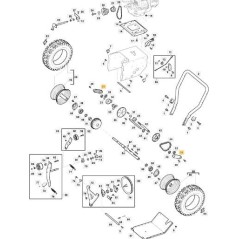 LOGEMENT DE ROULEMENT ORIGINAL STIGA - 118820309/0 | NewgardenParts.com