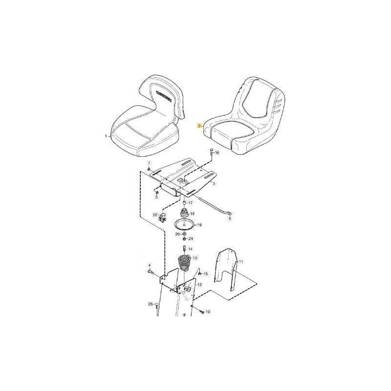 ASIENTO ORIGINAL STIGA CASTELGARDEN - 1134-5534-01