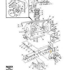 ORIGINAL STIGA LEFT CRANKCASE HALF - 1812-0908-01 | NewgardenParts.com