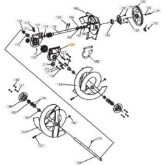 SEMISCATOLA INGRANAGGI SX ORIGINALE STIGA - 1811-2484-01 | NewgardenParts.com