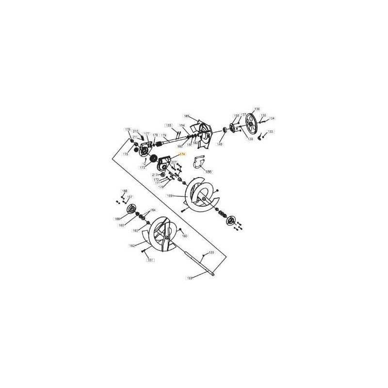 ORIGINAL STIGA LINKES GETRIEBE – 1811-2484-01