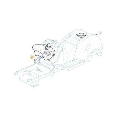 RÉSERVOIR AVANT NJ92 (5,5 LITRES) ORIGINAL STIGA - 325735128/0 | NewgardenParts.com