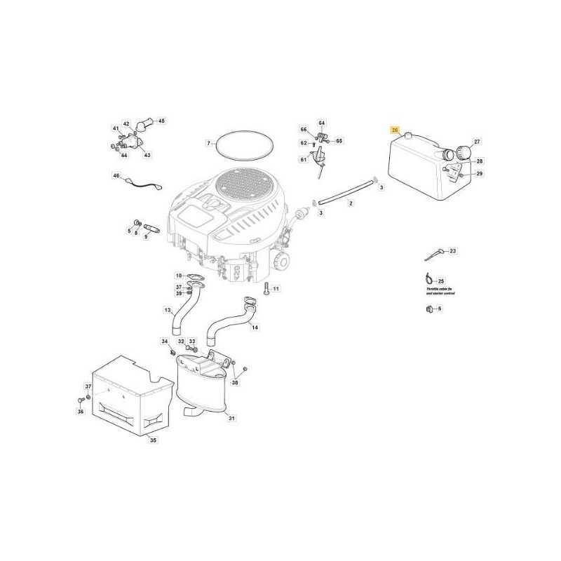 SERBATOIO BENZINA MTR SD 8 LT ORIGINALE STIGA - 325735131/0