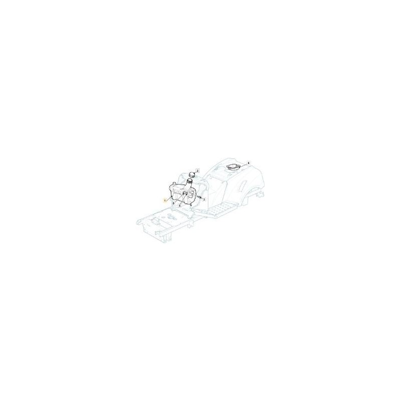 FUEL TANK NJNS 6LT (LONG NECK) ORIGINAL STIGA - 325735133/0