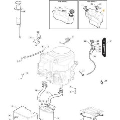 ORIGINAL STIGA SDR 9 LT KRAFTSTOFFTANK – 325735132/0 | NewgardenParts.com