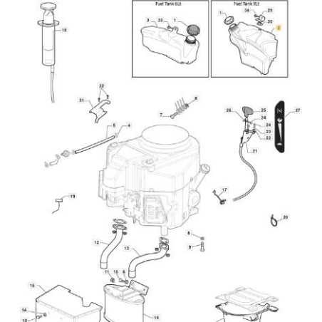 ORIGINAL STIGA SDR 9 LT KRAFTSTOFFTANK – 325735132/0 | NewgardenParts.com