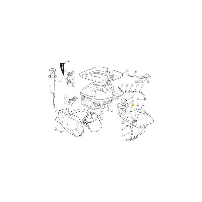 GEBLASENER KRAFTSTOFFTANK F72 ORIGINAL STIGA - 327733007/0