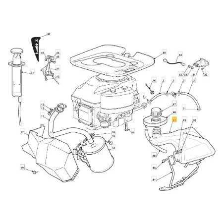 RÉSERVOIR D'ESSENCE SOUFFLÉ F72 ORIGINE STIGA - 327733007/0 | NewgardenParts.com