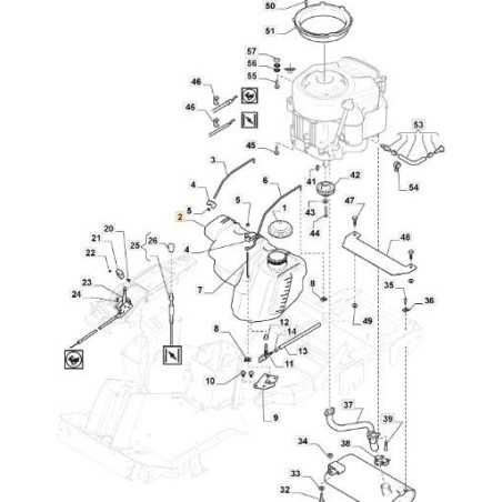 GEBLASENER KRAFTSTOFFTANK PFM (15 LT) ORIGINAL STIGA - 337735110/1 | NewgardenParts.com